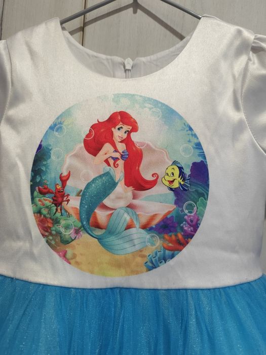 Детска рокля с малката русалка