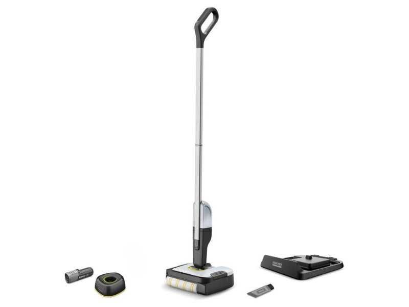 Безкабелна Подочистачка с Микрофибърен Валяк Kärcher FC 2-4