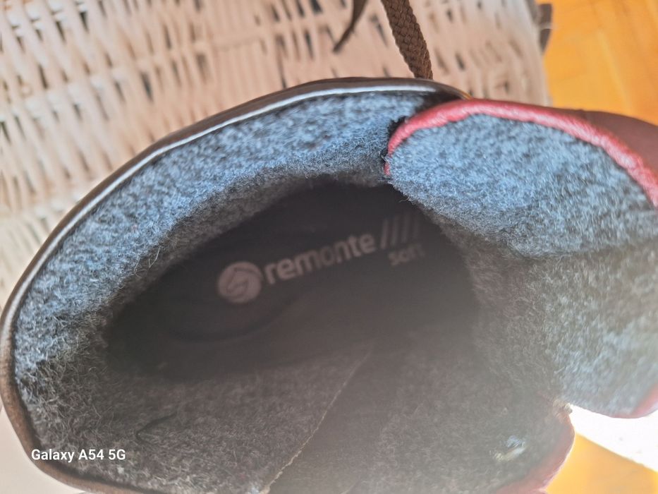 Дамски боти от естествена кожа" Remonte"