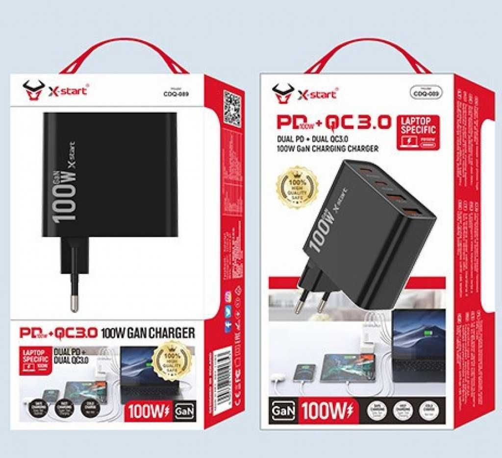 4 зарядни в 1/Зарядно за бързо зареждане/4 usb порта/гаранция