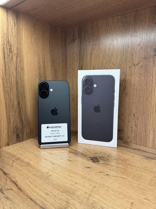  Apple iPhone 16 256 gb | 100% | kapashev mobile