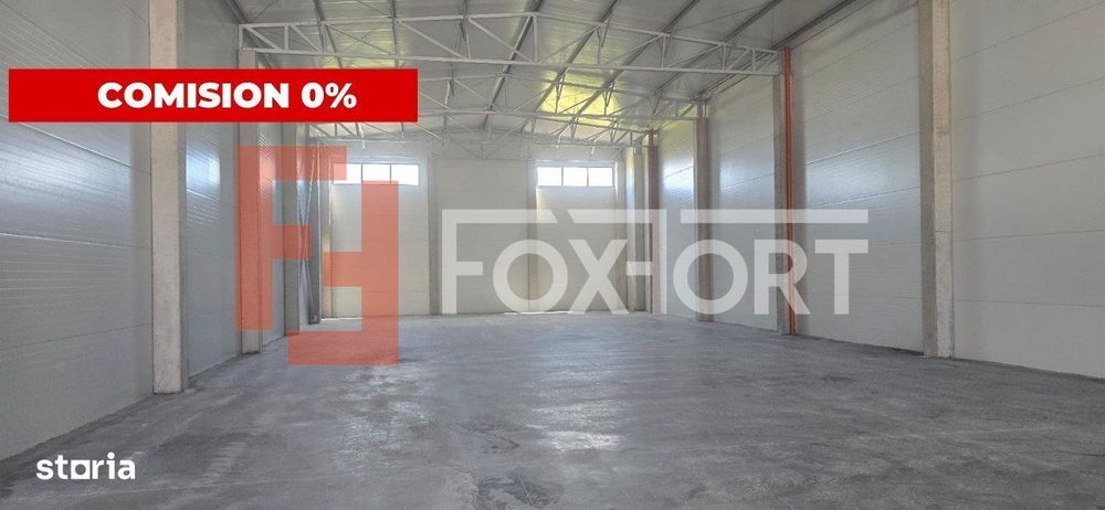 COMISION 0% Hala de depozitare, corp administrativ si birouri, zona Sa