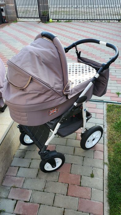 Carucior Krausman 3 in 1 Kraus Combi Dots, Bej