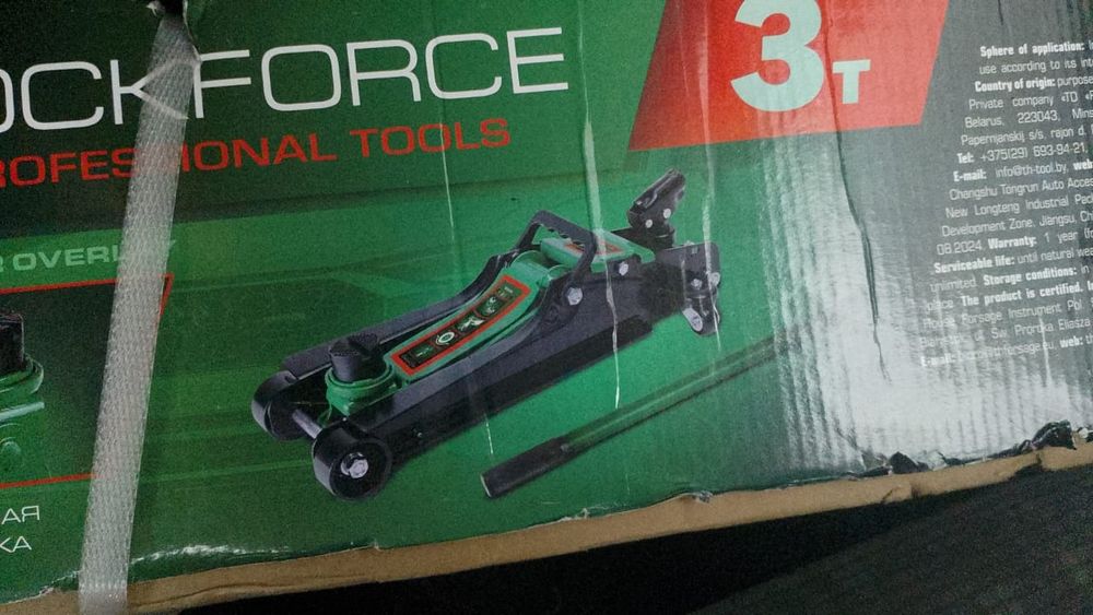 Домкрат и удлинитель