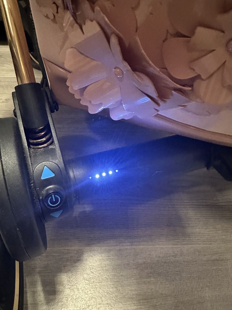 Бебешка количка Cybex e-priam 4 Rose gold/Lux Simply Flowers Pink