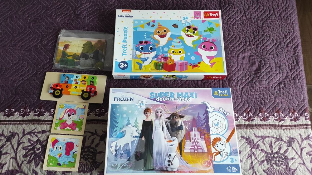 Lot puzzle -3 ani
