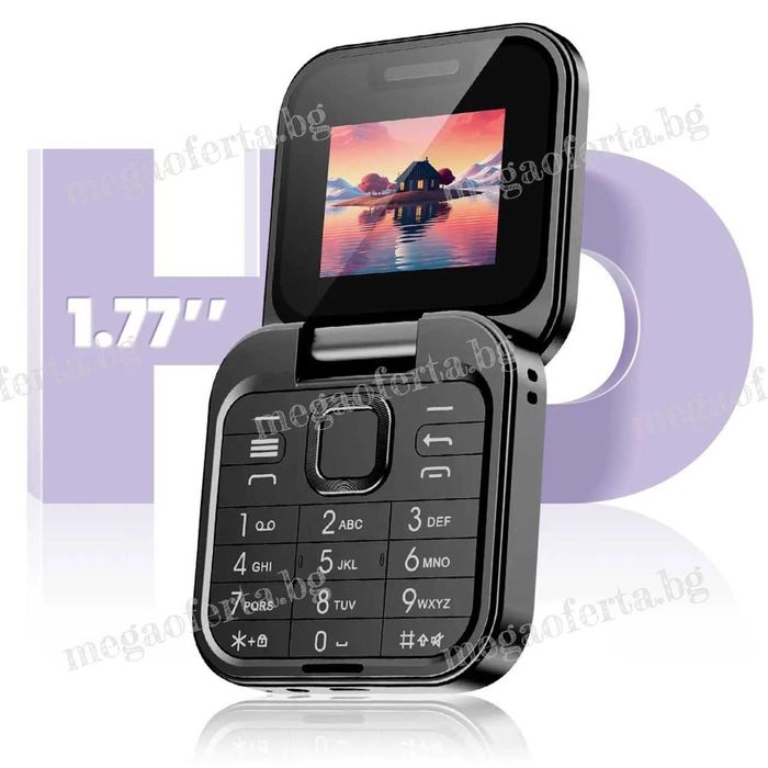 Мобилен Телефон i16 PRO Мини с Две Сим Карти