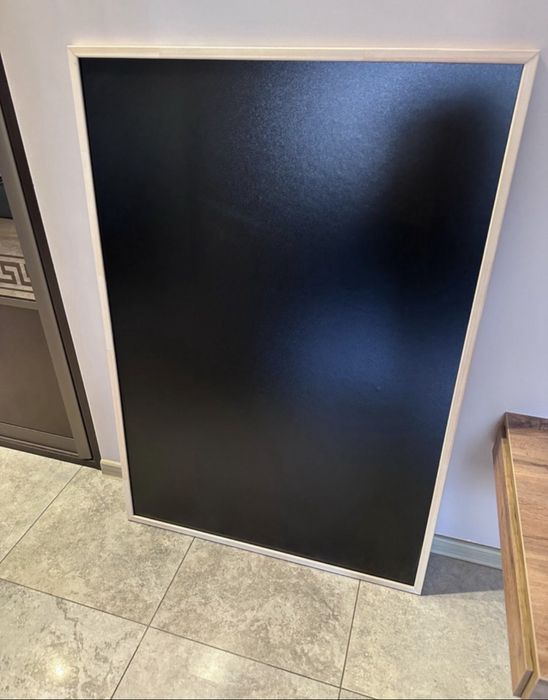 Доска меловая грифельная черная (меню в кафе, сфера услуг, прейскурант