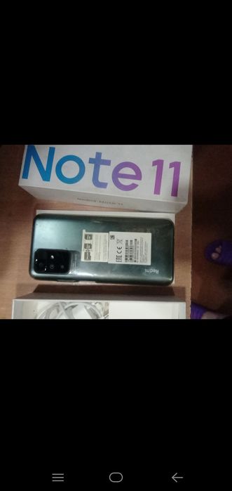 Продается мобильный телефон. Новый.Нот 11.Цена за телефон.