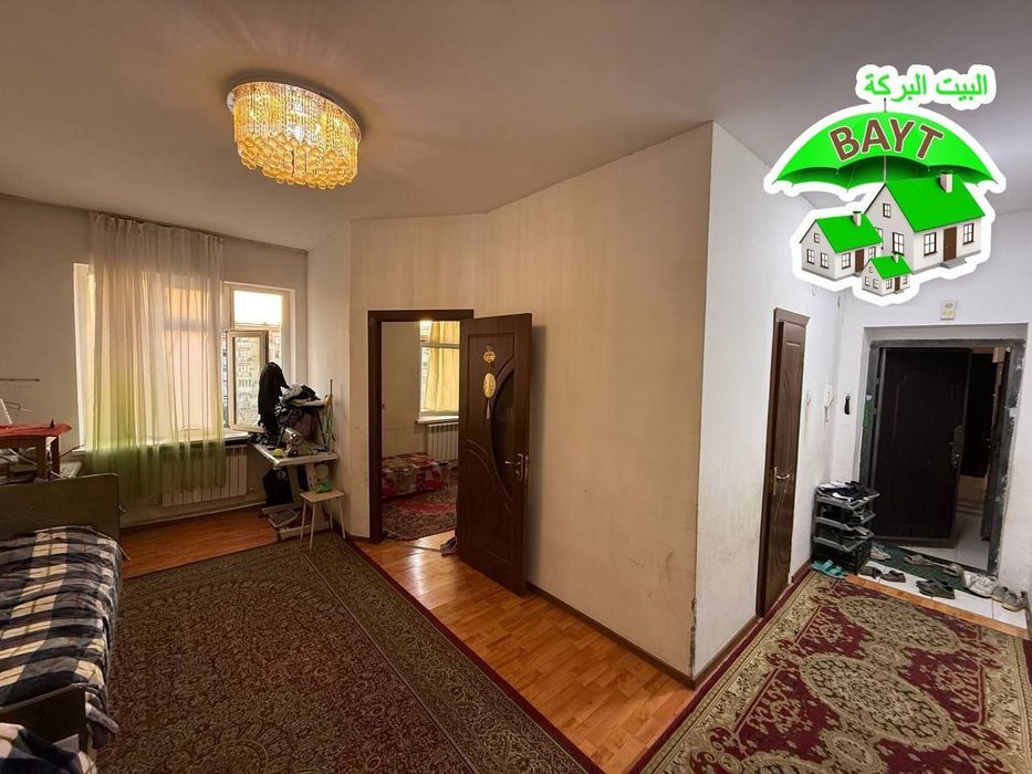 • АВТО РЫНОК 2/6/7 кирпичный Продаётся квартира Сергели-6а