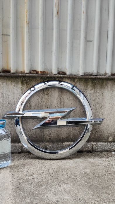 OPEL рекламни емблеми 2бр. емблема Опел табела реклама сервиз магазин