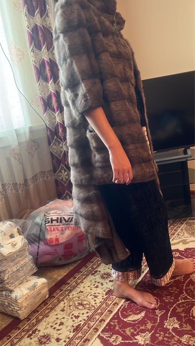 Шуба норковая (новая) трансформер