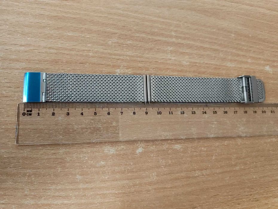 Bratara ceas tip Milanese mesh 22mm