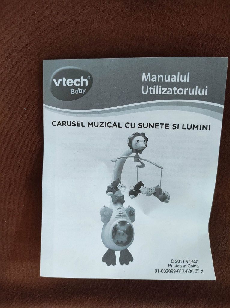 Carusel muzical bebelus