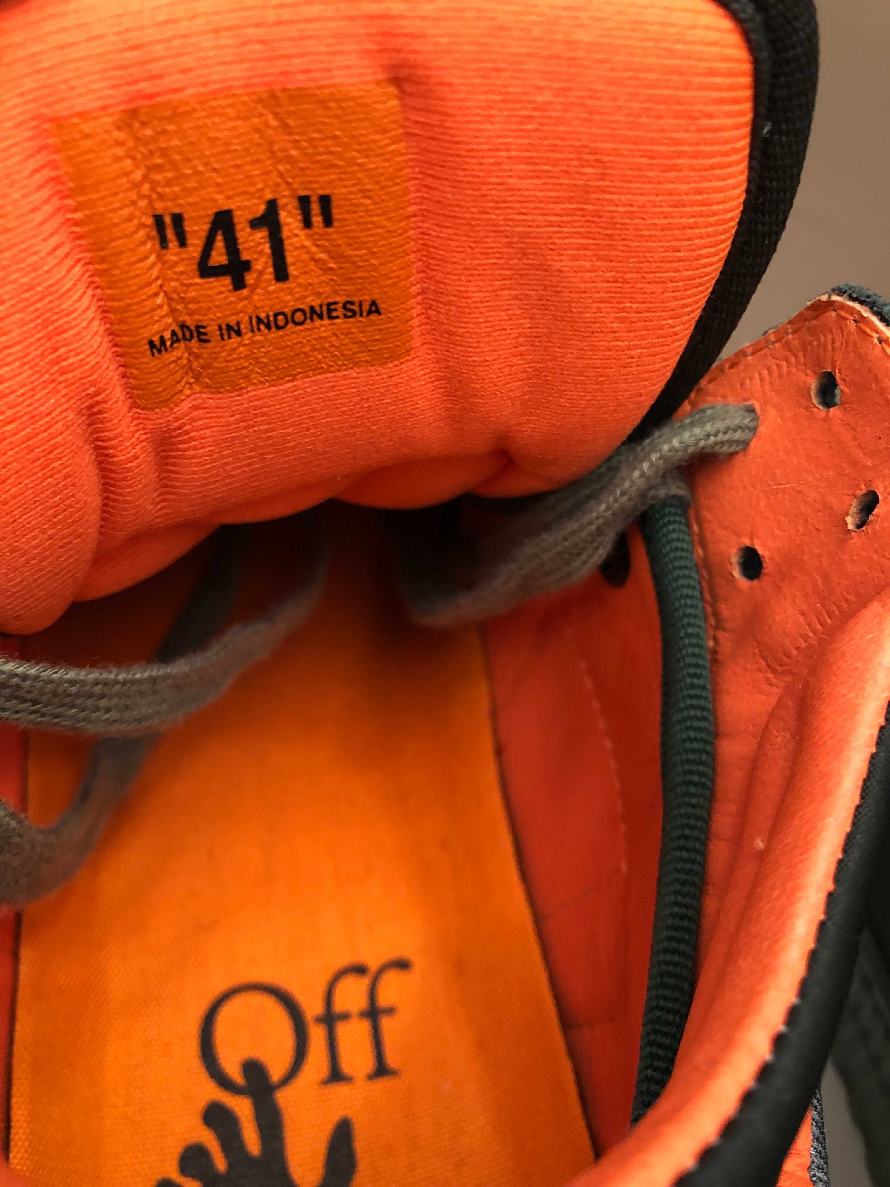 Off-White  ghete sneakers 41, originali, full box, retail 625 euro