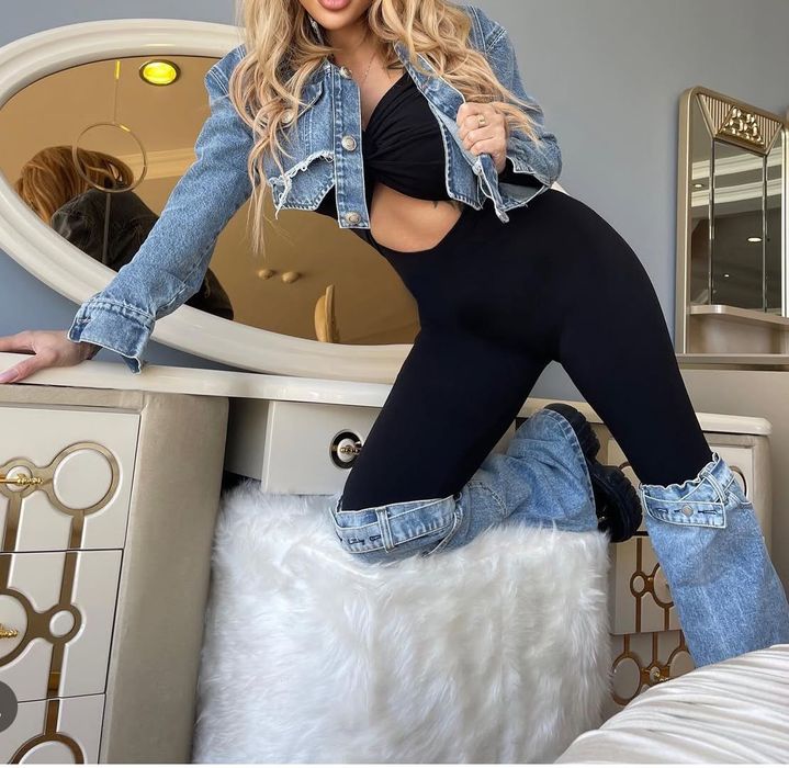 Дънкови гети fashionroom