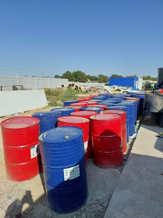Бочки металлические 200 литров, б/у.