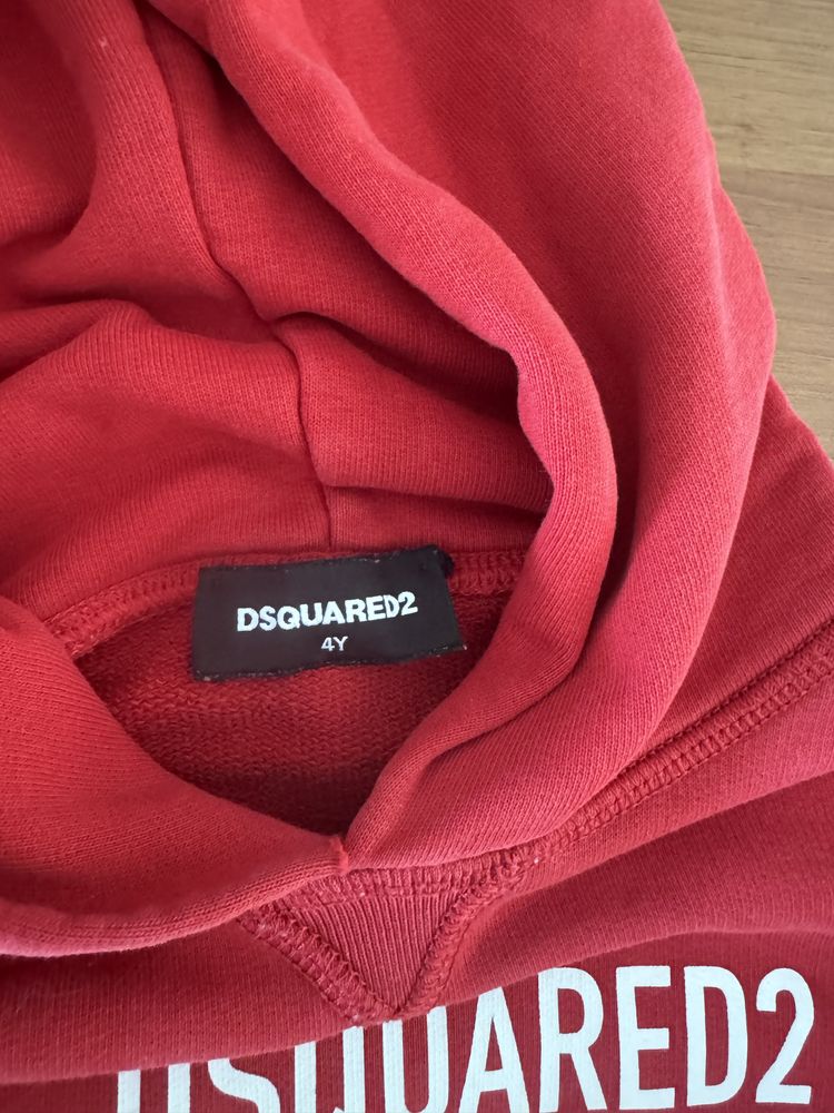 Dsquared2 D2 4 год. оригинален детски суитчер блуза