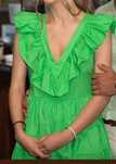 Vand rochie verde deosebita