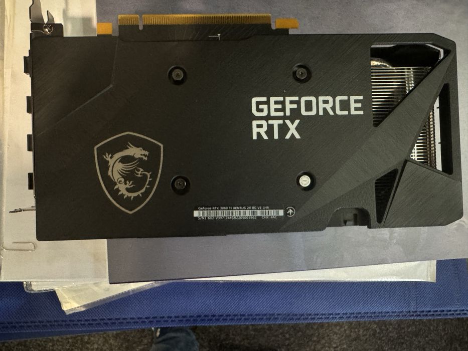 RTX 3060TI MSI Ventus 8gb gddr6