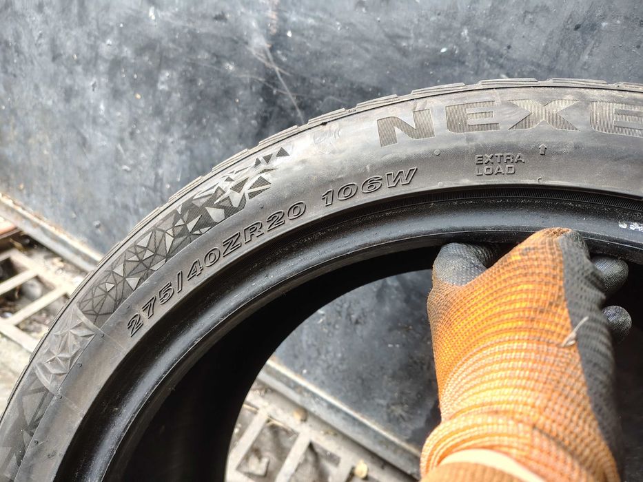 4бр.зимни гуми NEXEN 275 40 20 DOT21 цена за брой