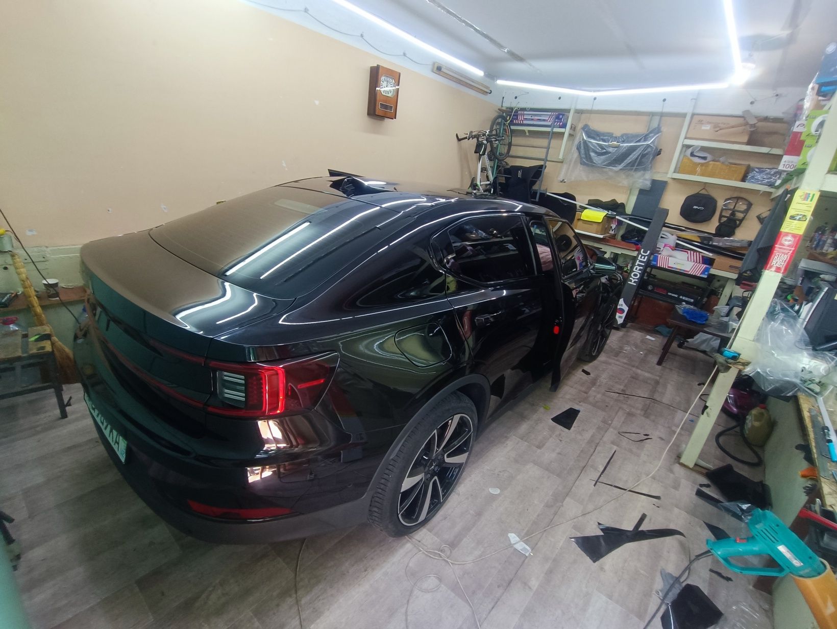 Тонировка автомобиля ламинация салона