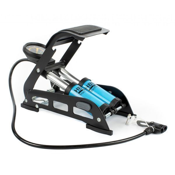 Крачна помпа с двоен цилиндър за напомпване на гуми 8 bar hbm