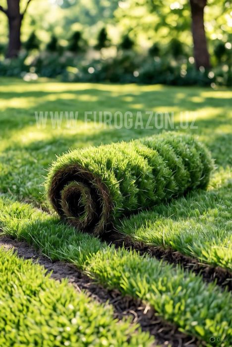 Рулонные газоны в ташкенте в ассортименте