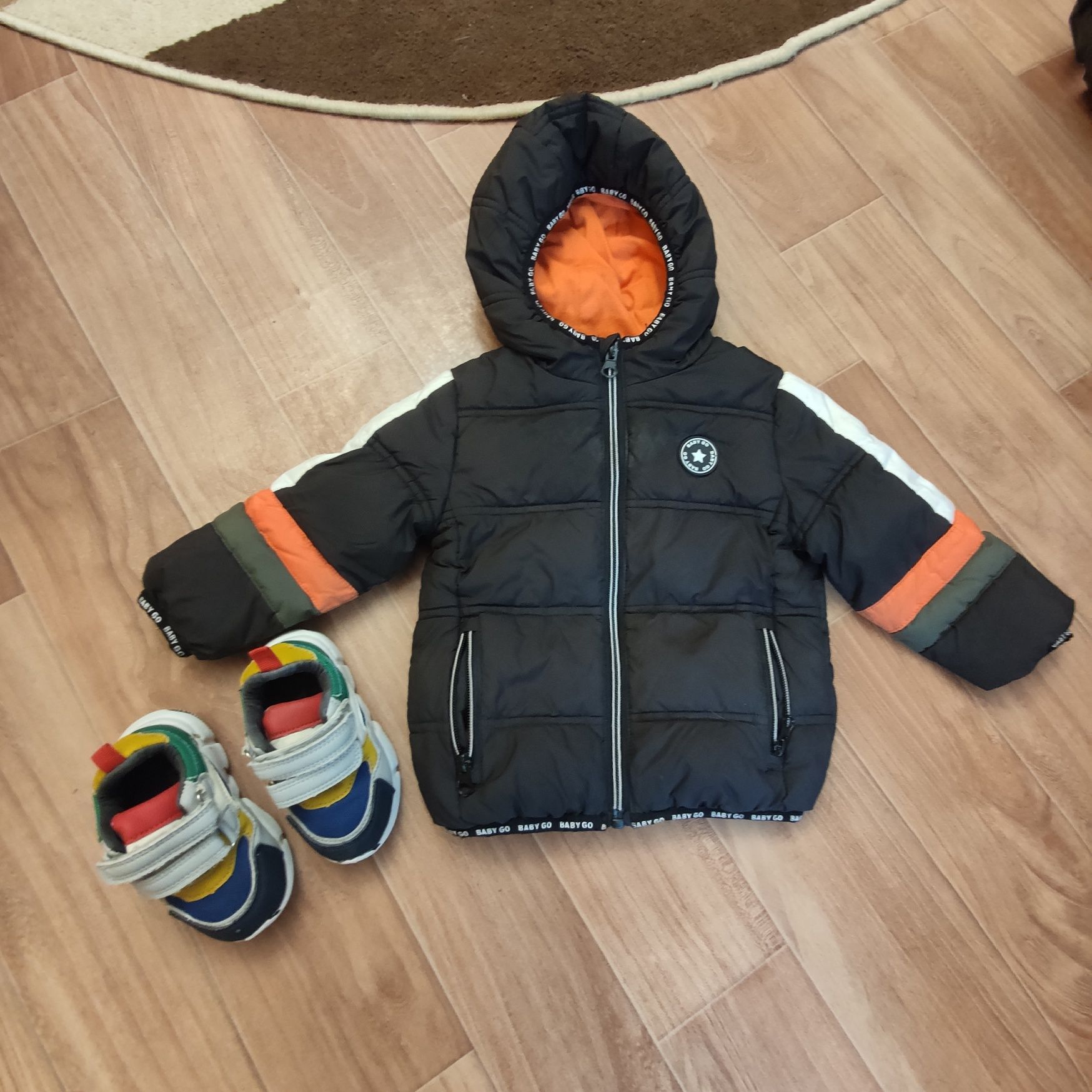 Куртка и кроссовки Для мальчика от 6 мес до 1.5 лет