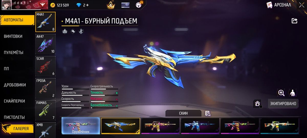 Продам хороший акк фф