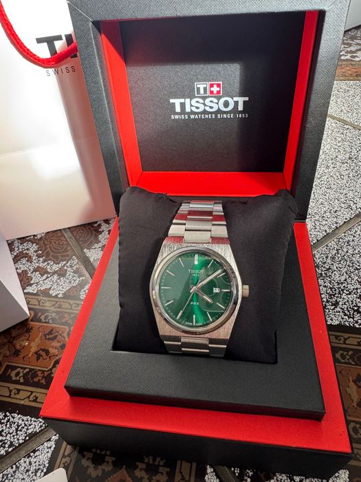 Tissot PRX verde 40 mm nou