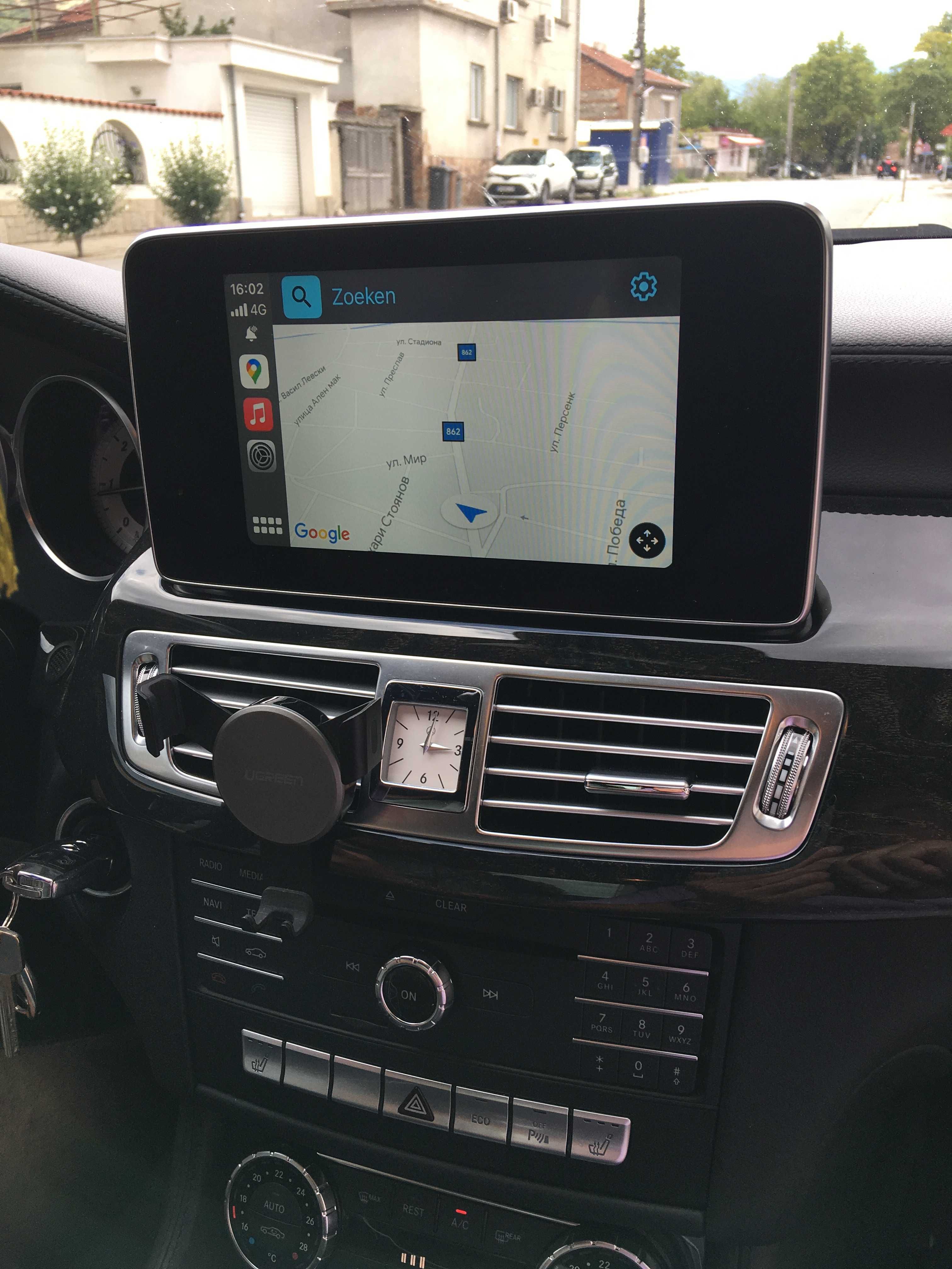 Активиране Apple CarPlay Отключване  Android Auto Мерцедес Programming