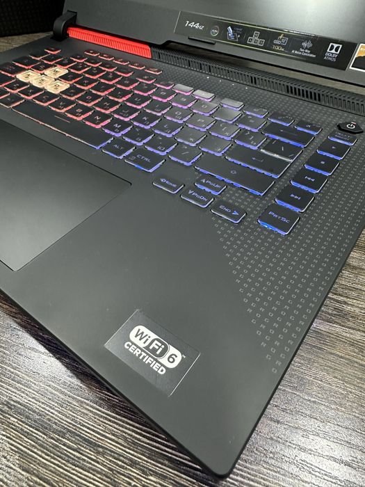 мощный 16-ядерный Ryzen 7 ноутбук Asus Rog Strix, RTX 3050
