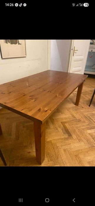 Masa Veche din Lemn masiv 180 x 100 cm