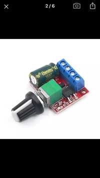 Mini DC-DC 4,5 V-35V 5A 90W PWM DC контроллер скорости двигателя, моду