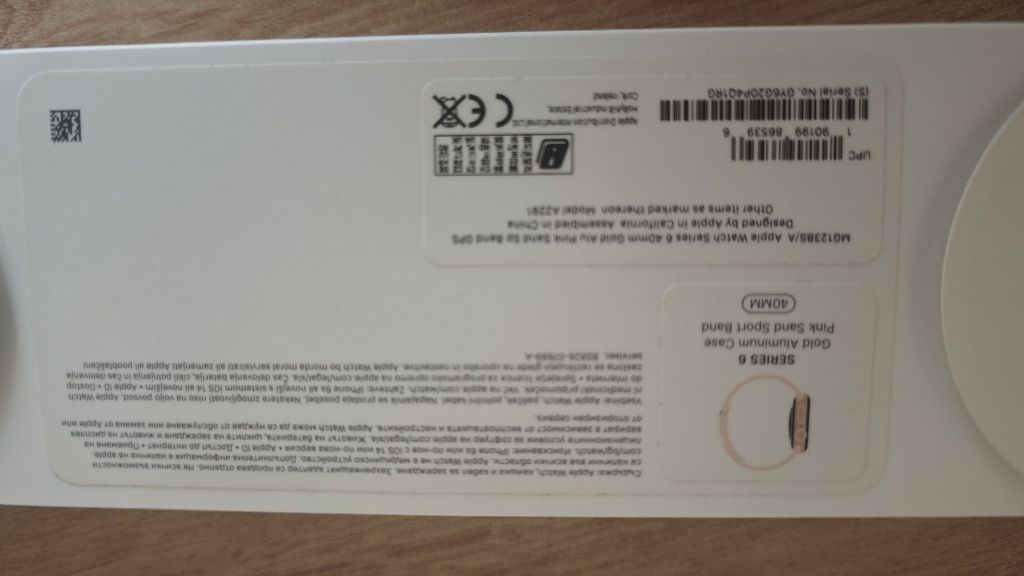 Apple Watch 6 series / pink