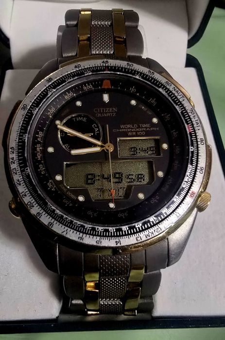 Citizen Promaster World time Chronograph Watch