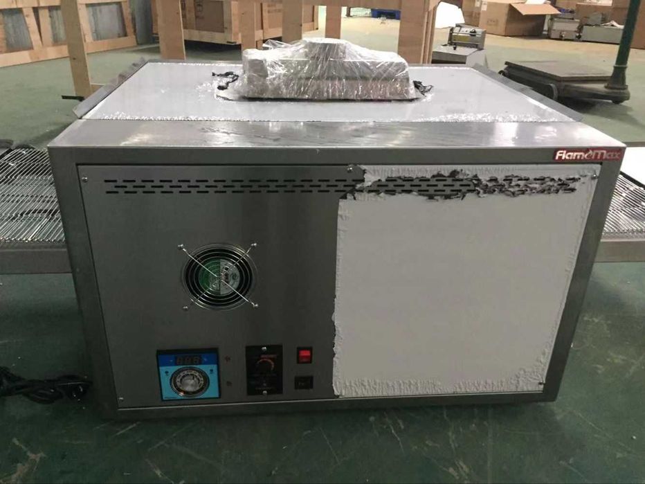 LICHIDARE Cuptor pizza/covrigi cu banda 1M/35cm gaz probat