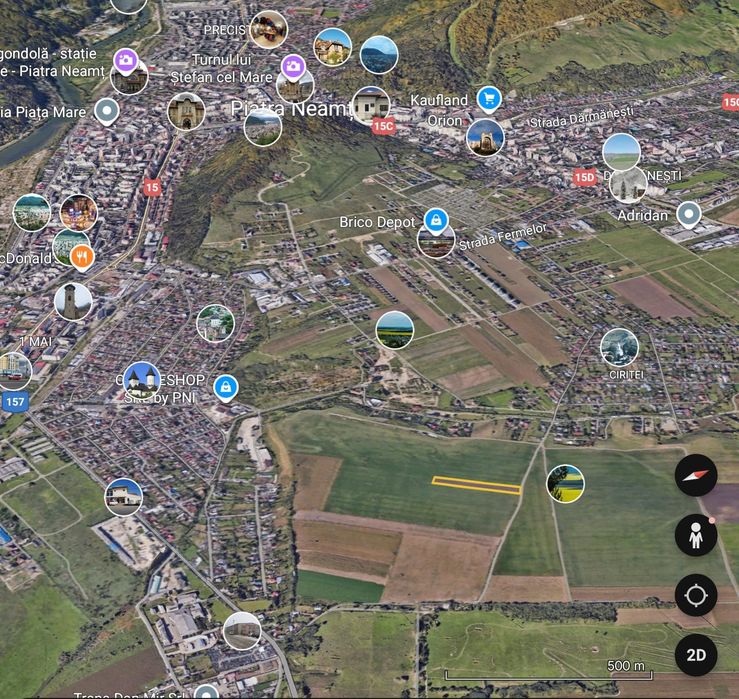 Teren Ciritei - Piatra Neamț- intravilan