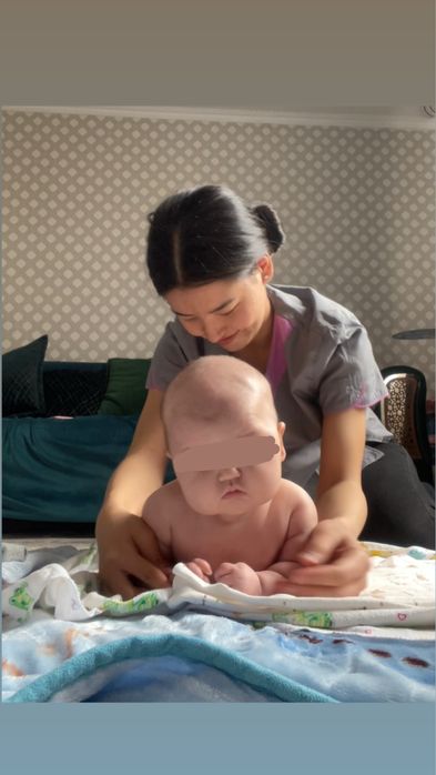 Детский массаж, педиатр Алматы