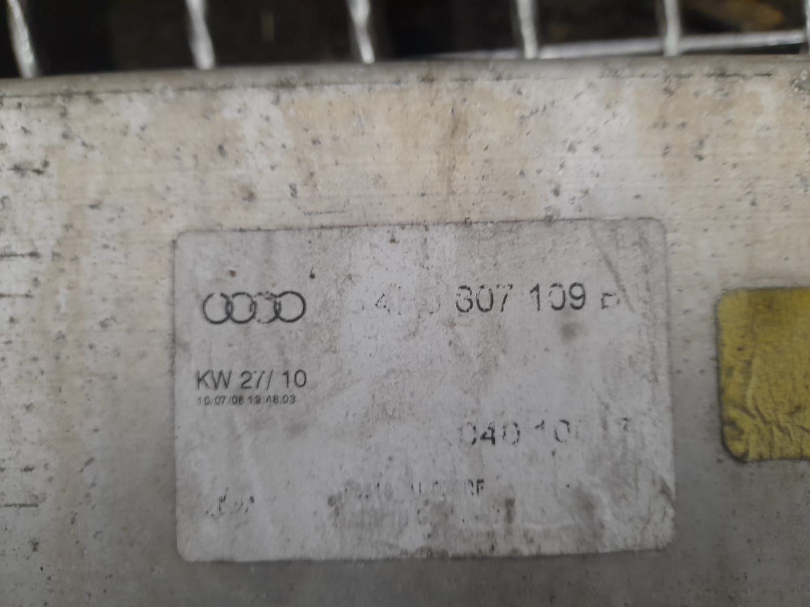 Armatura bara fata 4H0807109 Audi A8 D4/4H [2010 - 2014] 4.2 tdi CDSB