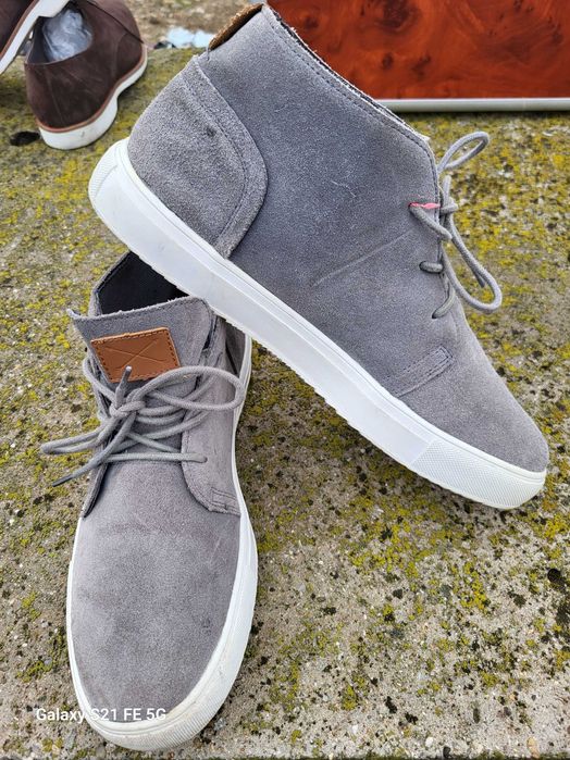 Ghete piele intoarsa marimea 44