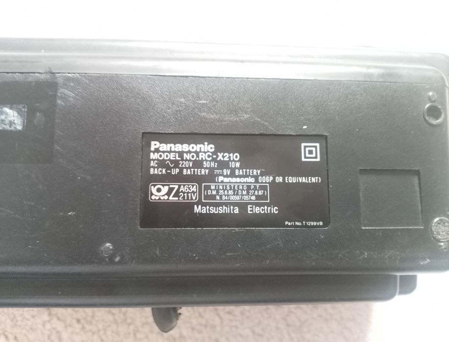 Radio cu ceas vintage Panasonic RC-X210 anii 90
