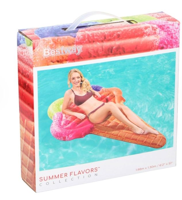 Saltea gonflabila model inghetata,180*130cm