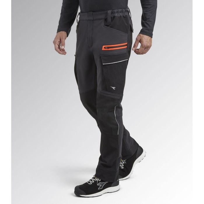 Работен панталон Diadora Pant Hybrid CARGO BLACK/GREY