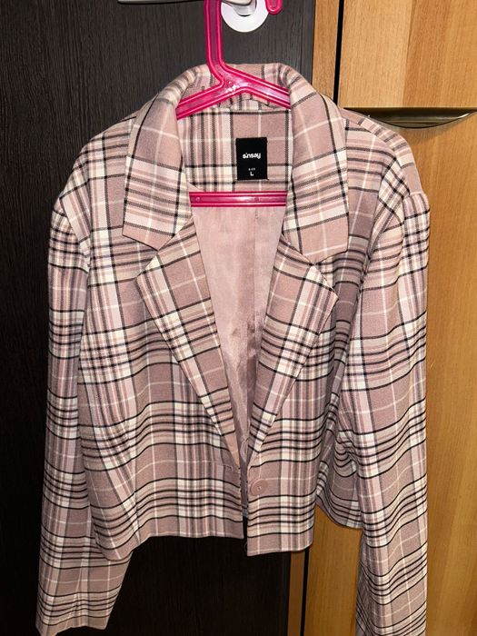 Sacou scurt Sinsay in carouri