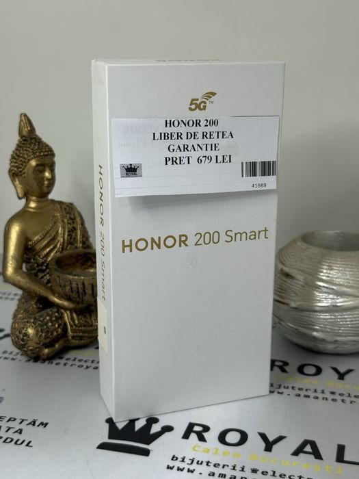 Amanet Royal : Honor 200 Smart / Liber de retea/ Fullbox / Garantie