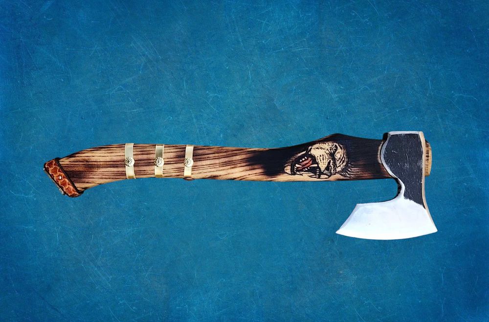 Брадва лъв топор секира къмпинг оборудване лов риболов