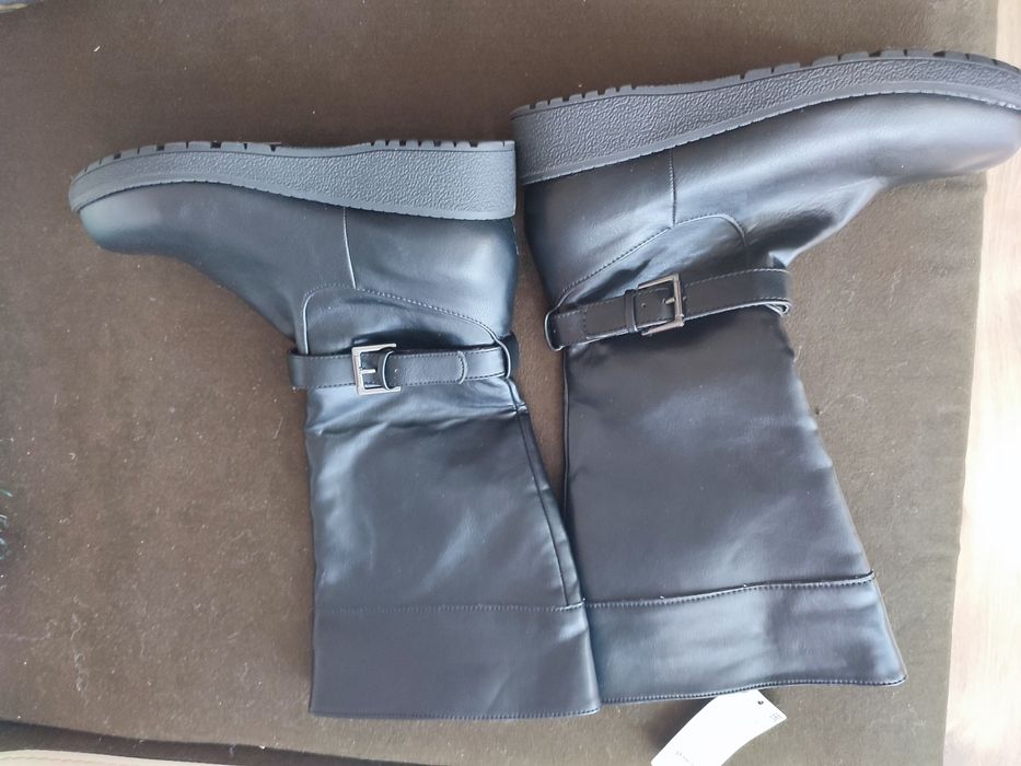 Дамски ботуши кожени