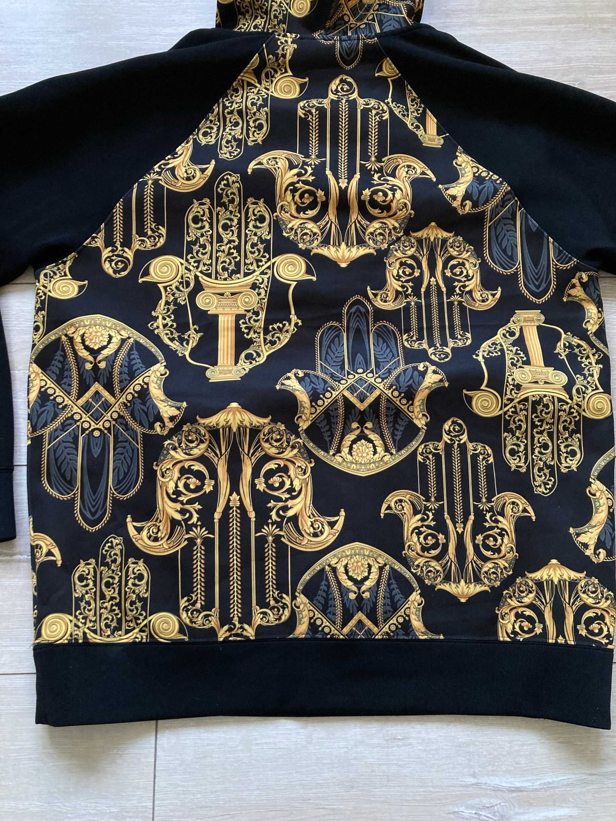 ОРИГИНАЛНО Versace Collection gold hoody суитчър суичър горнище М